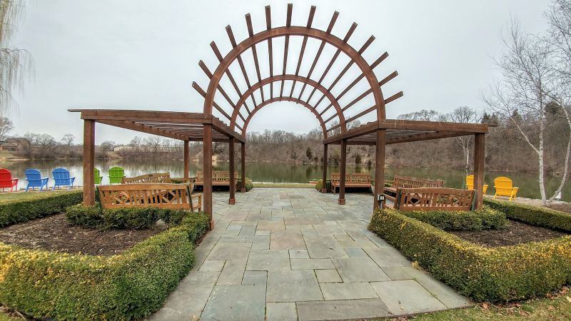 Arbor Bench Installation in Conroe, TX