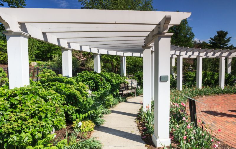 Arched Arbor Installation in Kansas City, KS