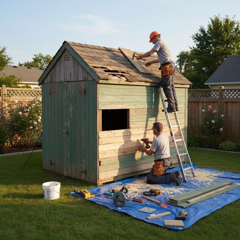 Wooden Structure Repair in Conroe, TX