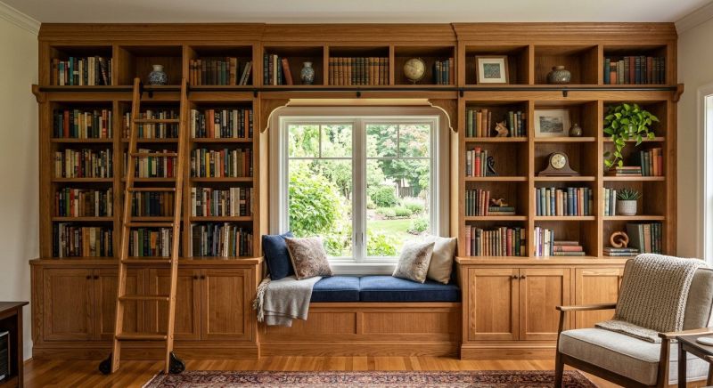 Bookcase Construction in Greensboro, NC