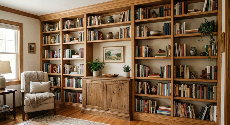 Bookcase Installation in Frederick, MD