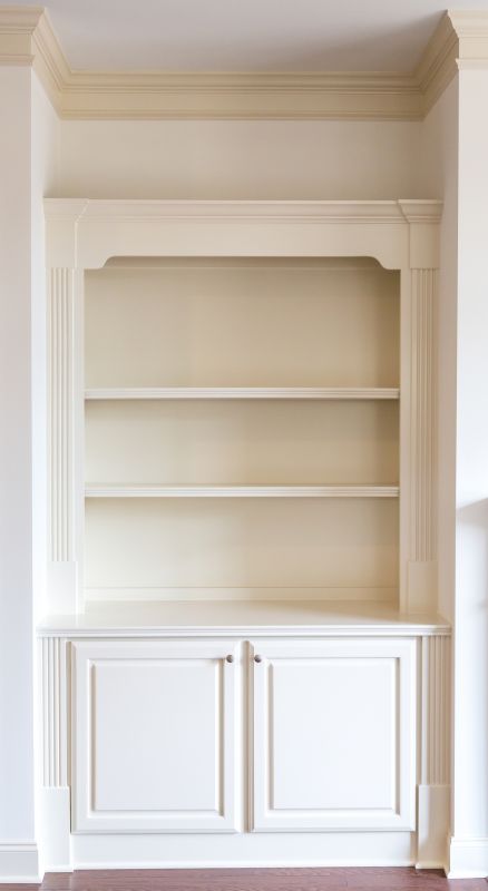 Built In Bookshelves Installation in Durham, NC