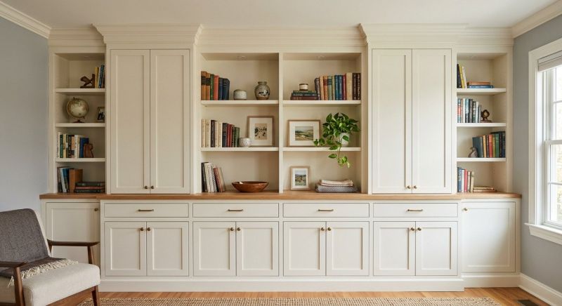 Built In Shelving Service in Charlotte, NC