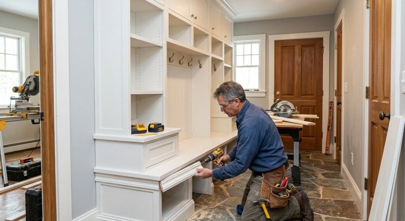 Built In Tv Cabinetry in Annapolis, MD