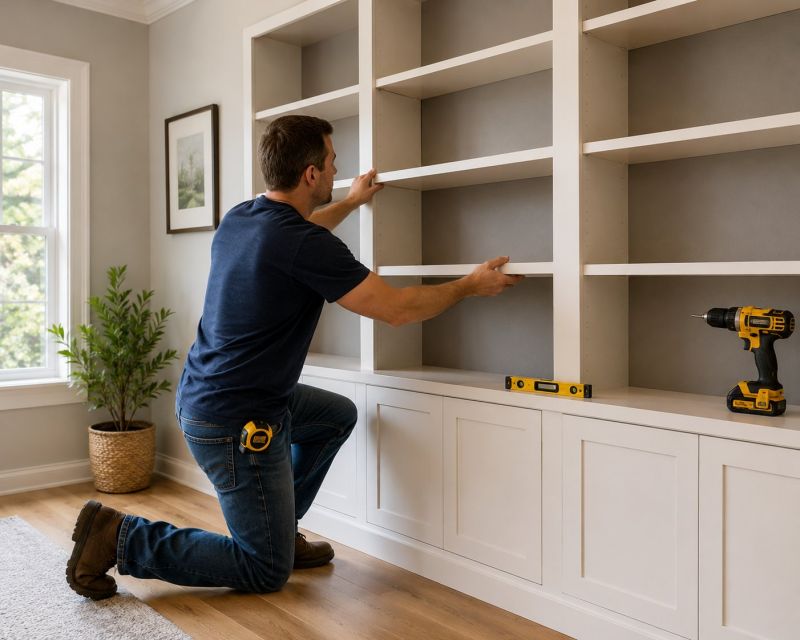 Custom Shelving Installation in Durham, NC