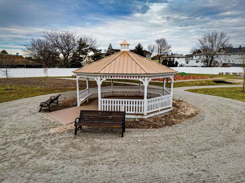Enclosed Gazebo Installation in Alpharetta, GA