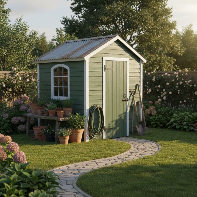 Garden Shed Construction in Conroe, TX