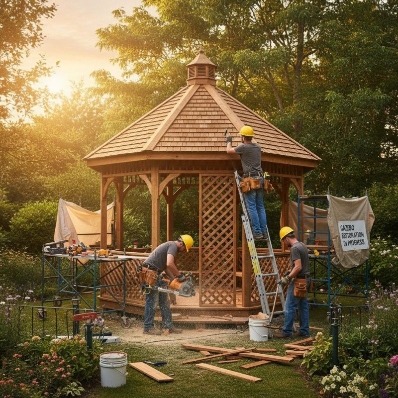 Gazebo Repair in Kansas City, KS