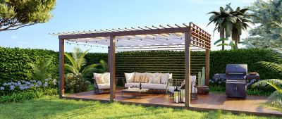 Hot Tub Pergola Installation in Kansas City, KS