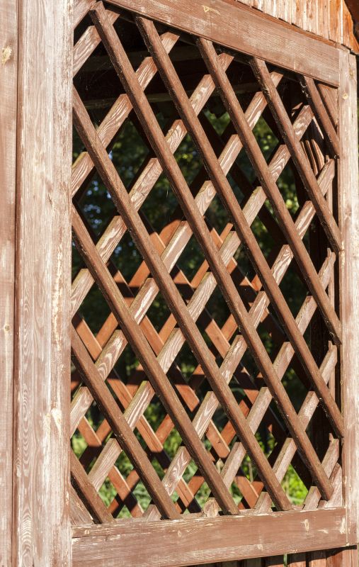 Lattice Arbor Installation in Wilmington, NC