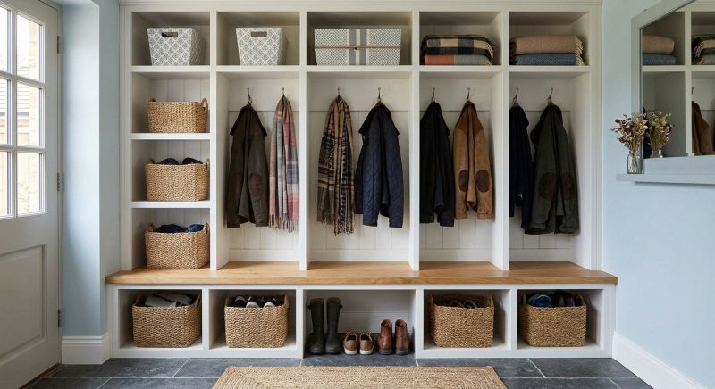 Mudroom Carpentry Installation in Winston Salem, NC