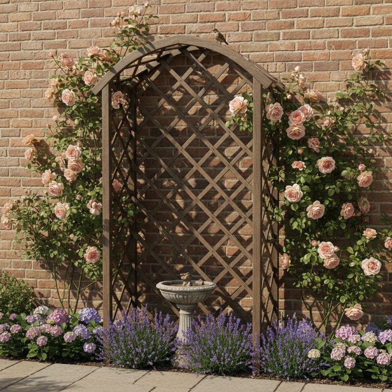 Rose Trellis Installation in Kansas City, KS