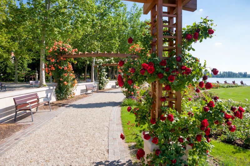 Rose Trellis Installation in Wilmington, NC