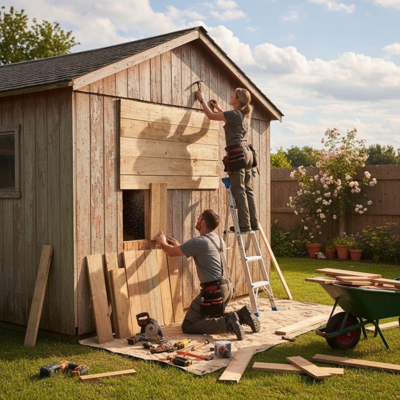 Shed Repair in Kansas City, KS